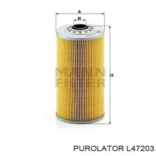 L47203 Purolator Фільтр масла