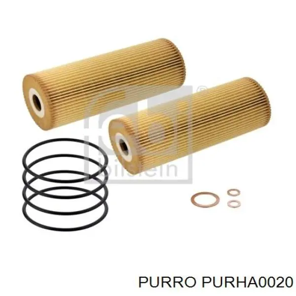 Елемент повітряного фільтра Purro PURHA0020 ціна, від 49.37 USD