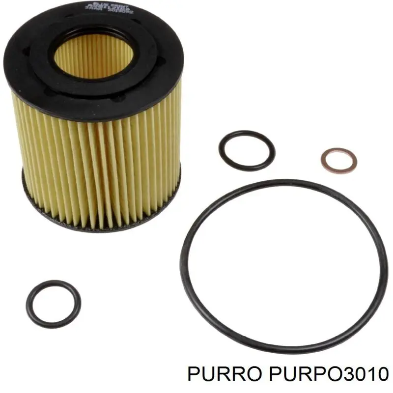 Фільтр масляний PURPO3010 Purro