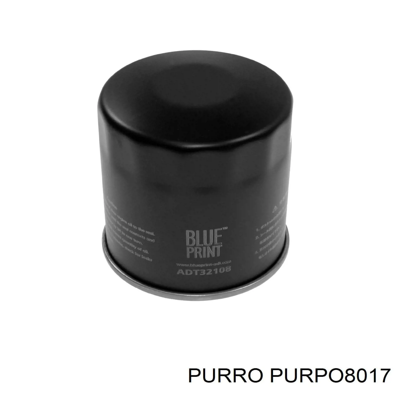 Масляний фільтр PURPO8017 Purro