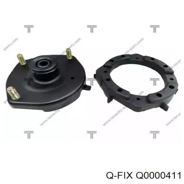 Q0000411 Q-fix Подушка амортизатора заднього, правого