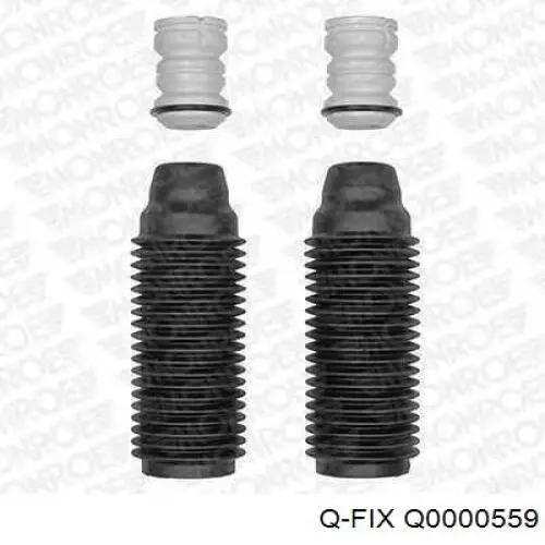 Пильник амортизатора переднього Q-fix Q0000559 ціна, від 8.75 USD