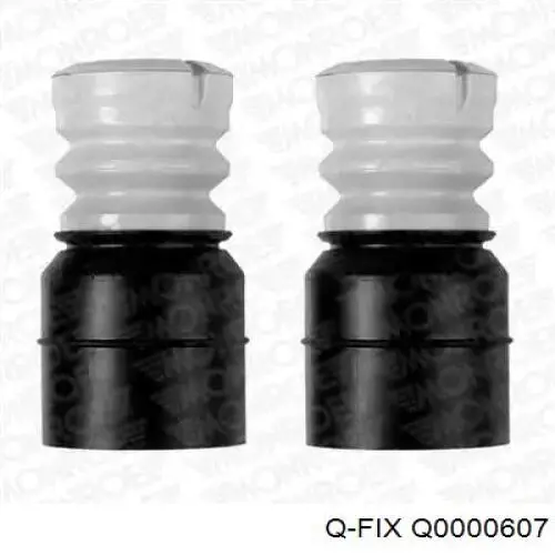 Подушка амортизатора переднього Q-fix Q0000607