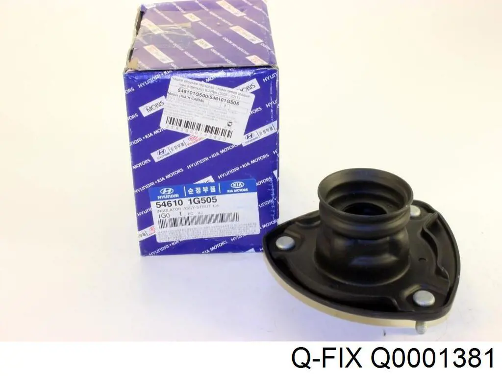 Опора амортизатора переднього лівого Q0001381 Q-fix