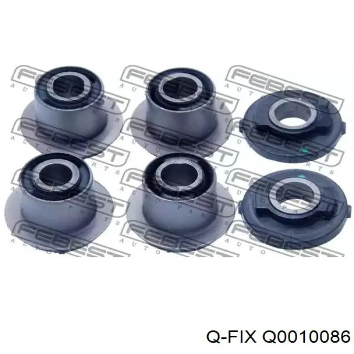 Втулка стабілізатора заднього Q-fix Q0010086 ціна, від 2.62 USD