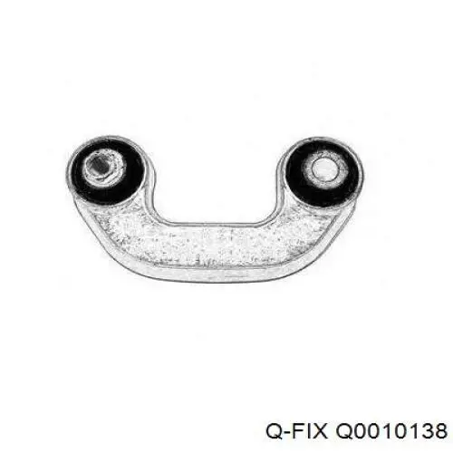 Втулка переднього стабілізатора Q-fix Q0010138