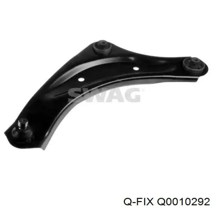 Втулка стійки переднього стабілізатора Q-fix Q0010292
