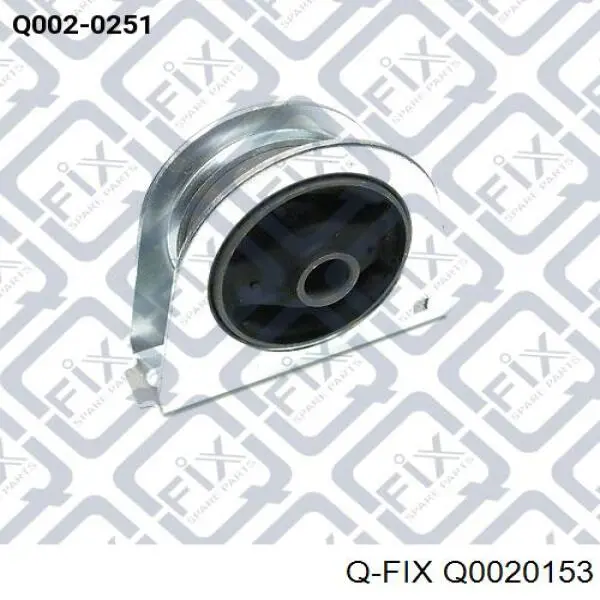 Подушка (опора) двигуна, передня Q-fix Q0020153 ціна, від 20.15 USD