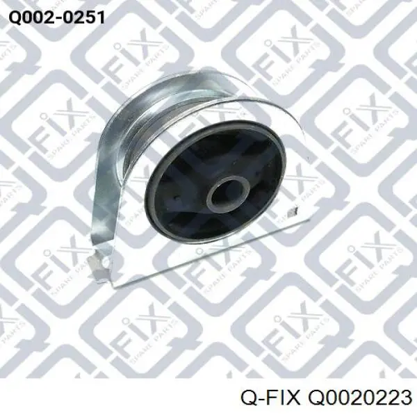 Купити Q0020223 Q-fix Подушка (опора) двигуна, ліва передня