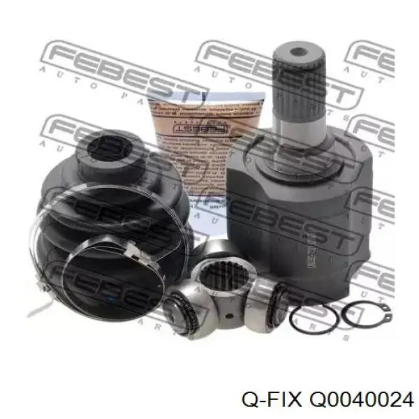 Купити Q0040024 Q-fix Пильник шарніра кутових швидкостей внутрішній передній