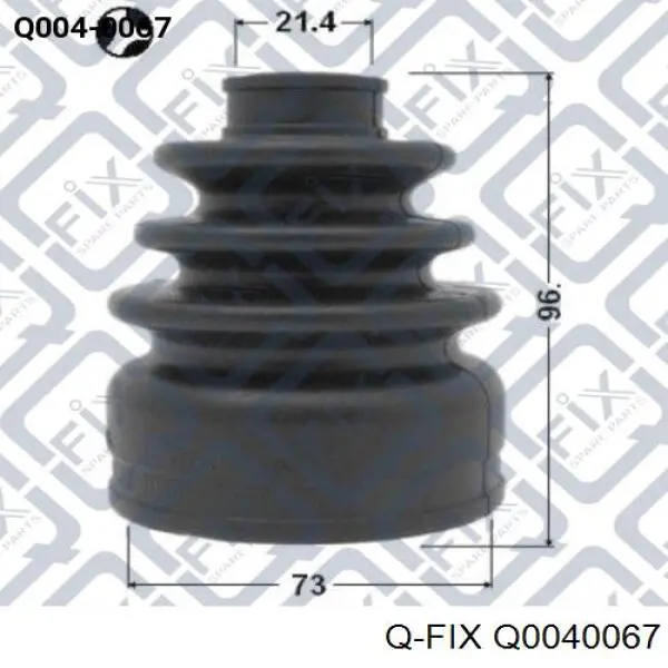 Пильник ШРКШа внутрішній, правий Q0040067 Q-fix