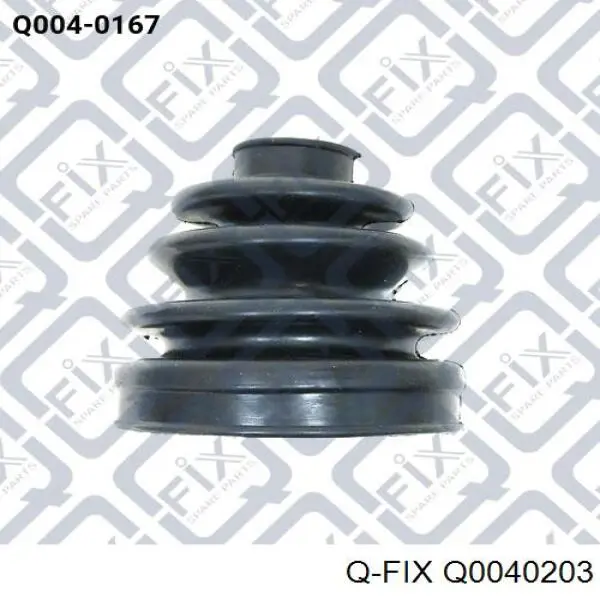 Пильник ШРКШа зовнішній, задньої піввісі Q0040203 Q-fix