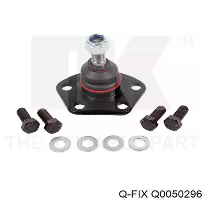 Q0050296 Q-fix Сайлентблок задньої підвіски