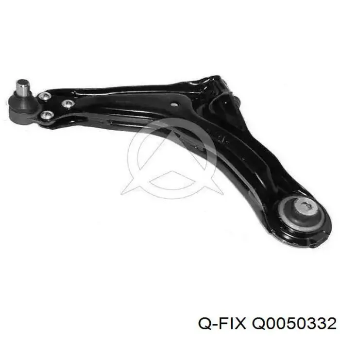Сайлентблок заднього поздовжнього важеля Q-fix Q0050332 ціна, від 6.71 USD