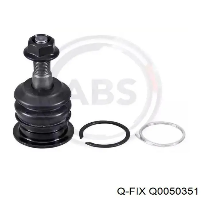 Сайлентблок переднього верхнього важеля Q-fix Q0050351 ціна, від 5.98 USD