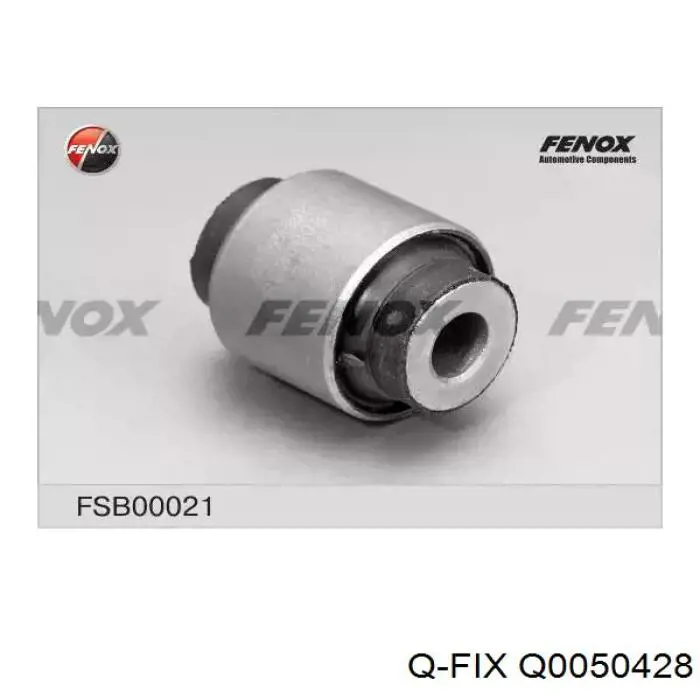 Сайлентблок амортизатора заднього Q-fix Q0050428 ціна, від 4.56 USD