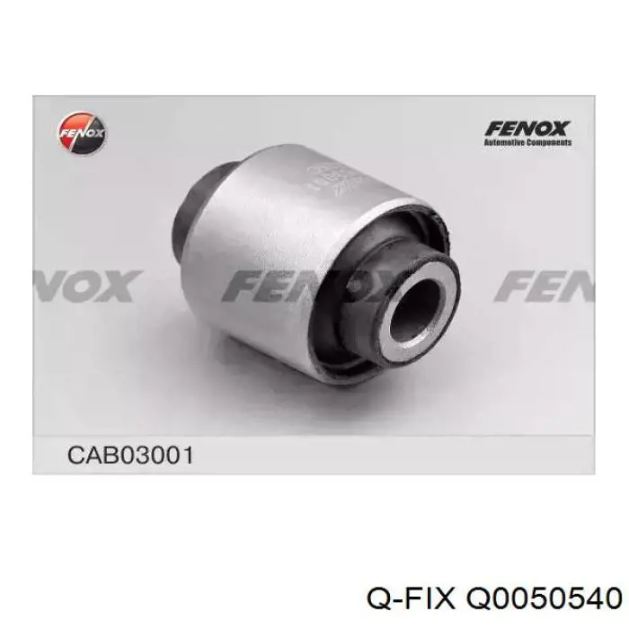 Сайлентблок тяги поперечної, задньої підвіски Q-fix Q0050540 ціна, від 8.51 USD