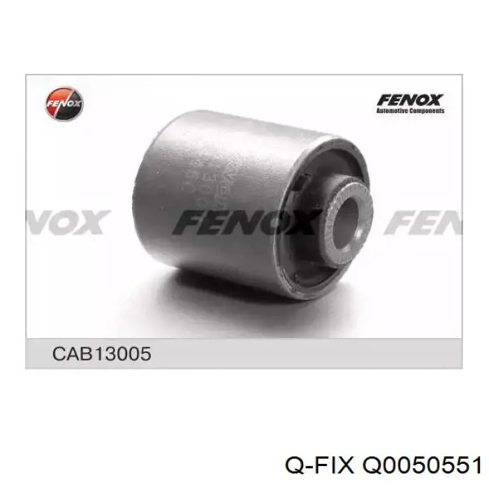 Сайлентблок заднього нижнього важеля Q-fix Q0050551 ціна, від 6.05 USD