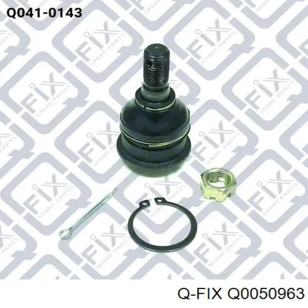 Купити Q0050963 Q-fix Сайлентблок задньої балки