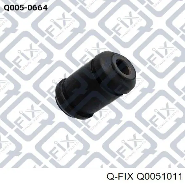 Q0051011 Q-fix Сайлентблок заднього поперечного важеля, зовнішній