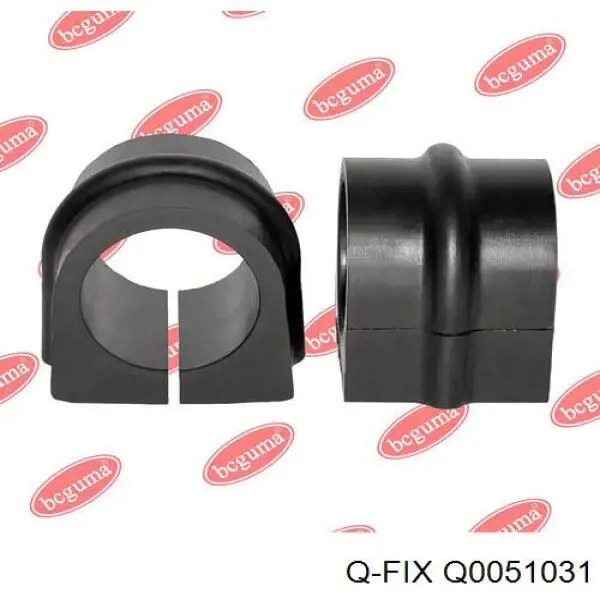 Втулка кріплення кермової рейки, ліва Q0051031 Q-fix