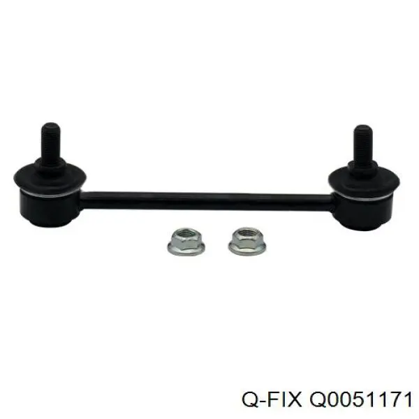 Сайлентблок заднього поздовжнього важеля, передній Q0051171 Q-fix