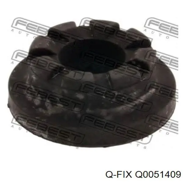 Сайлентблок задньої балки/підрамника Q-fix Q0051409 ціна, від 24.33 USD