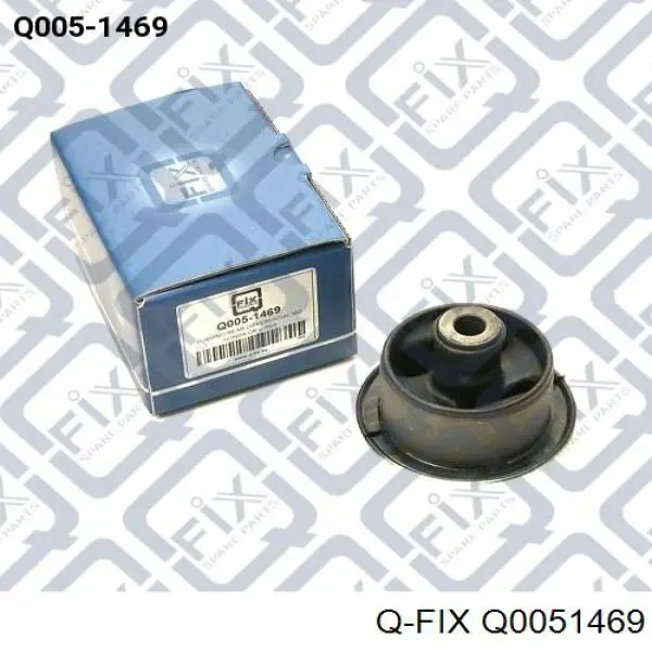 Сайлентблок траверси кріплення заднього редуктора, передній Q0051469 Q-fix
