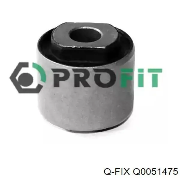 Сайлентблок тяги поперечної, задньої підвіски Q0051475 Q-fix