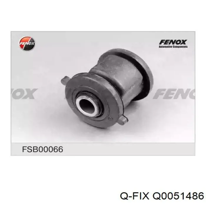 Сайлентблок цапфи задньої Q-fix Q0051486 ціна, від 3.14 USD