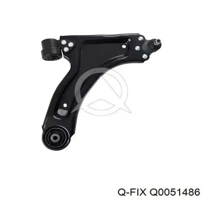 Сайлентблок задньої підвіски Q-fix Q0051486