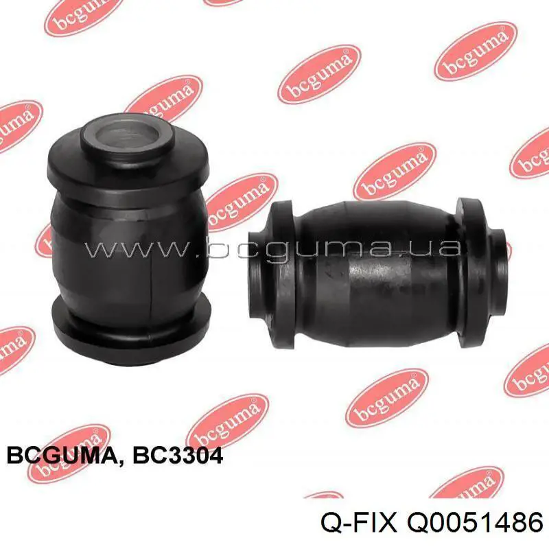 Купити Q0051486 Q-fix Сайлентблок цапфи задньої