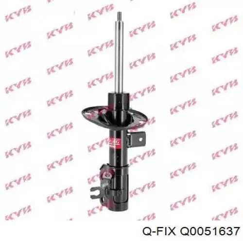 Сайлентблок задньої балки/підрамника Q-fix Q0051637 ціна, від 6.55 USD