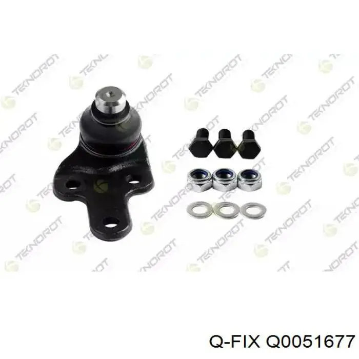 Сайлентблок нижнього важеля передньої підвіски Q-fix Q0051677 ціна, від 5.58 USD