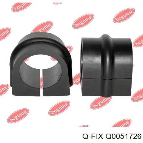 Сайлентблок тяги поперечної, задньої підвіски Q-fix Q0051726