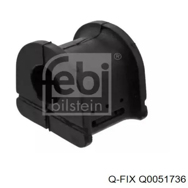 Сайлентблок заднього нижнього важеля Q-fix Q0051736 ціна, від 10.35 USD