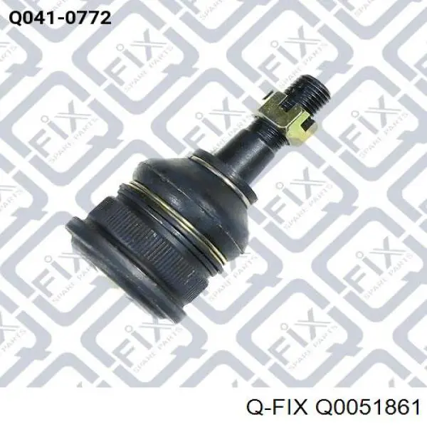 Купити Q0051861 Q-fix Сайлентблок заднього поздовжнього важеля, передній