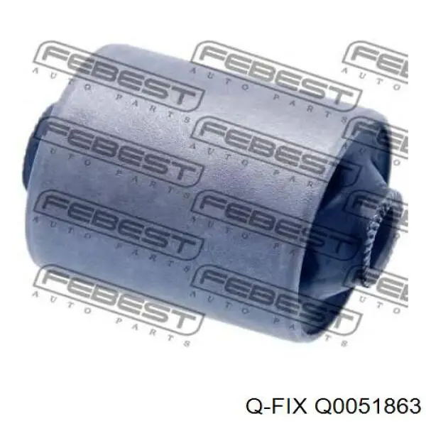 Сайлентблок заднього поздовжнього важеля, задній Q-fix Q0051863 ціна, від 5.27 USD