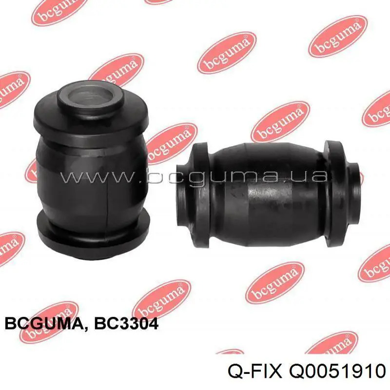 Сайлентблок нижнього важеля передньої підвіски Q-fix Q0051910 ціна, від 6.42 USD