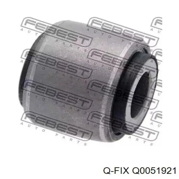 Сайлентблок заднього поздовжнього важеля, передній Q-fix Q0051921 ціна, від 13.22 USD