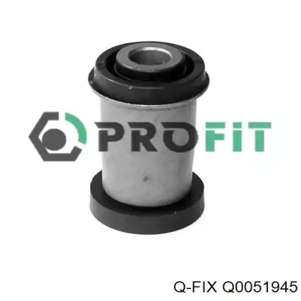 Сайлентблок заднього важеля, задній Q0051945 Q-fix