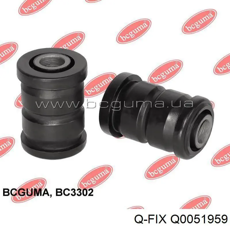 Сайлентблок цапфи задньої Q-fix Q0051959 ціна, від 5.20 USD
