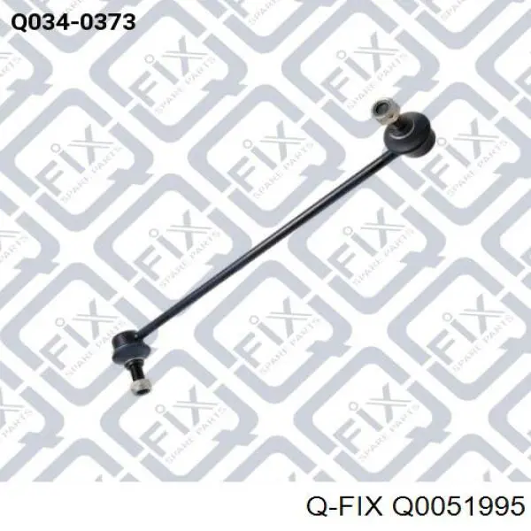 Сайлентблок заднього поперечного важеля, внутрішній Q0051995 Q-fix