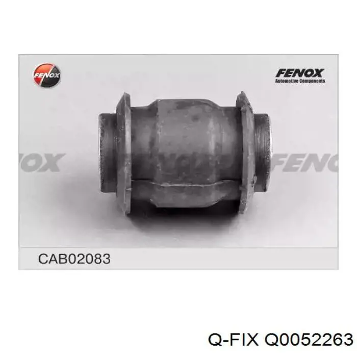 Сайлентблок заднього поперечного важеля Q-fix Q0052263