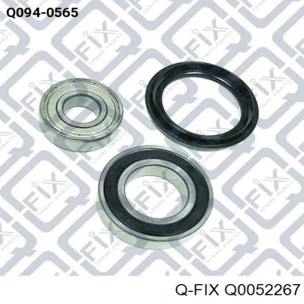 Сайлентблок передній цапфи (кулака) Q-fix Q0052267 ціна, від 5.90 USD