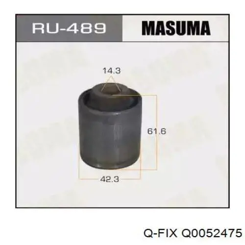 Сайлентблок заднього кулака Caster RLD2352