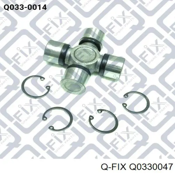 Q0330047 Q-fix Хрестовина карданного валу