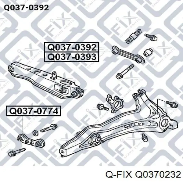 Задня поперечна тяга Roadrunner TCKI154 ціна, від 20.28 USD