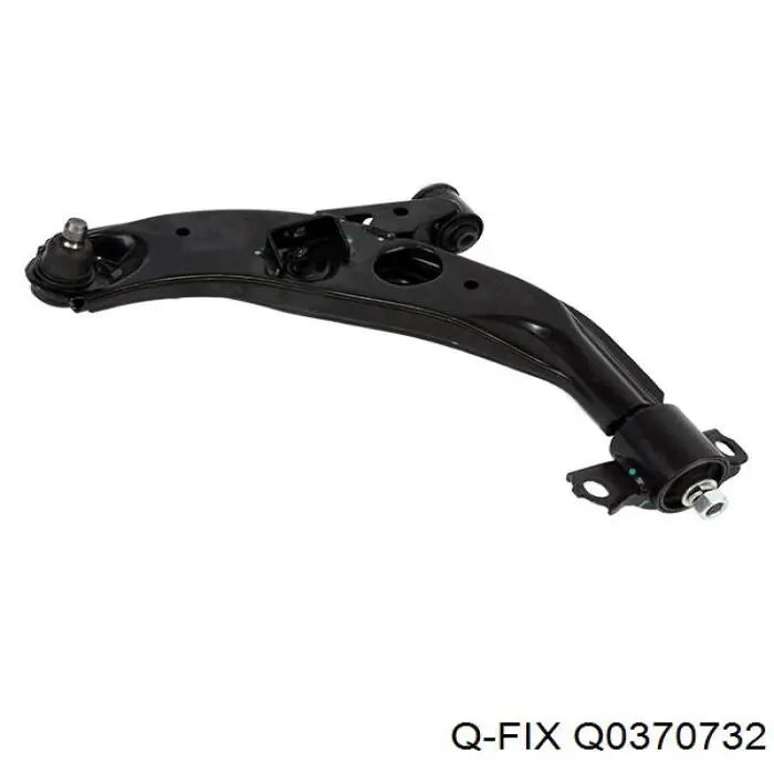 Важіль/тяга задньої підвіски подовжній нижній, правий Q0370732 Q-fix