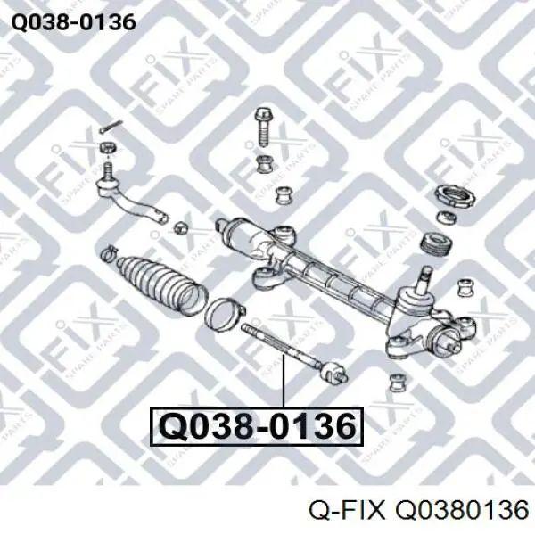 Рульова тяга Q0380136 Q-fix
